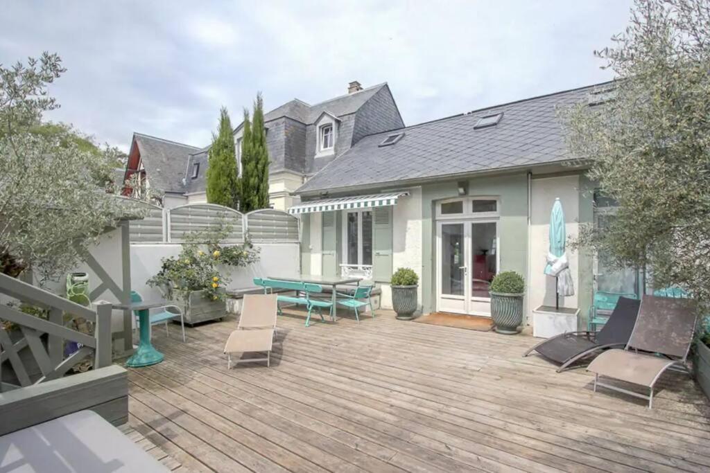 Maison Ensoleillee Centre De Deauville Eksteriør billede